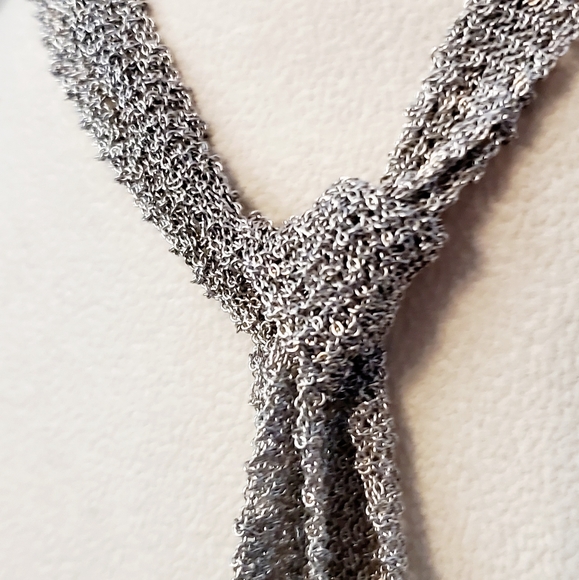 Waterford Jewelry Waterford 925 Italian Chain Link Scarf Poshmark